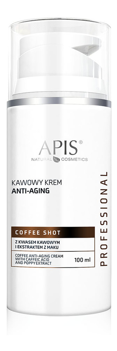 Kawowy krem Anti-Aging z kwasem kawowym i ekstraktem maku