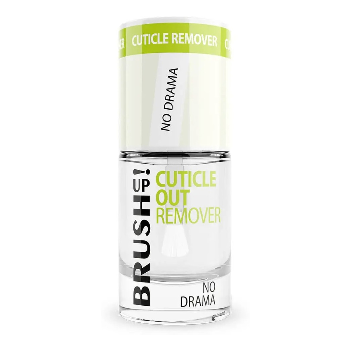 BrushUp! Cuticle out remover płyn do usuwania i zmiękczania skórek no drama 6ml