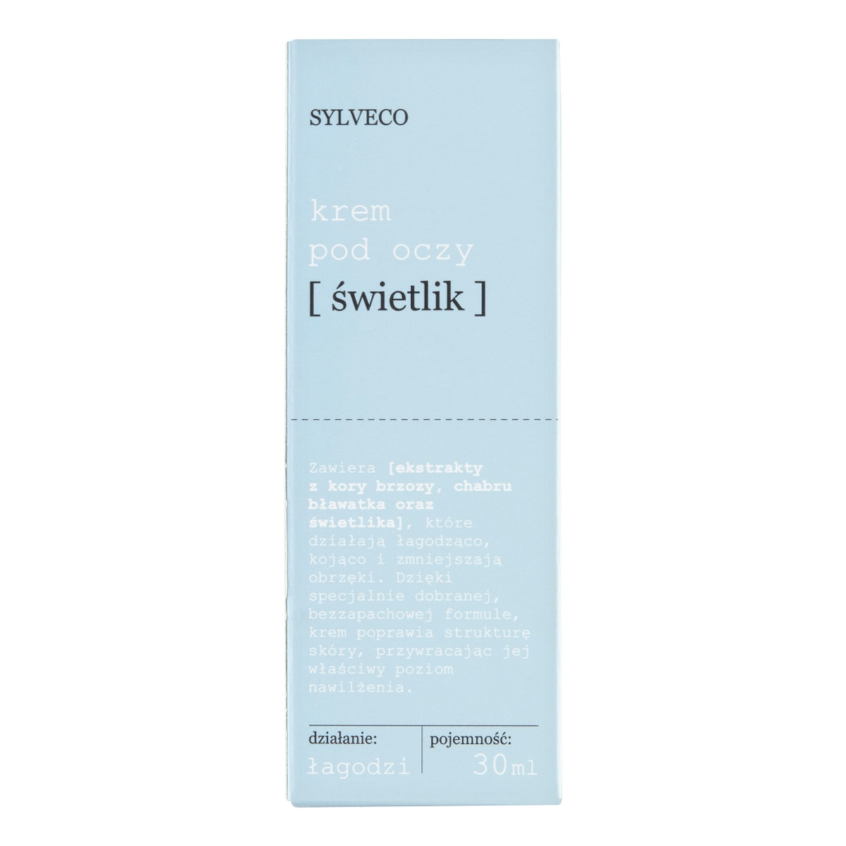 Sylveco Krem pod oczy świetlik 30ml