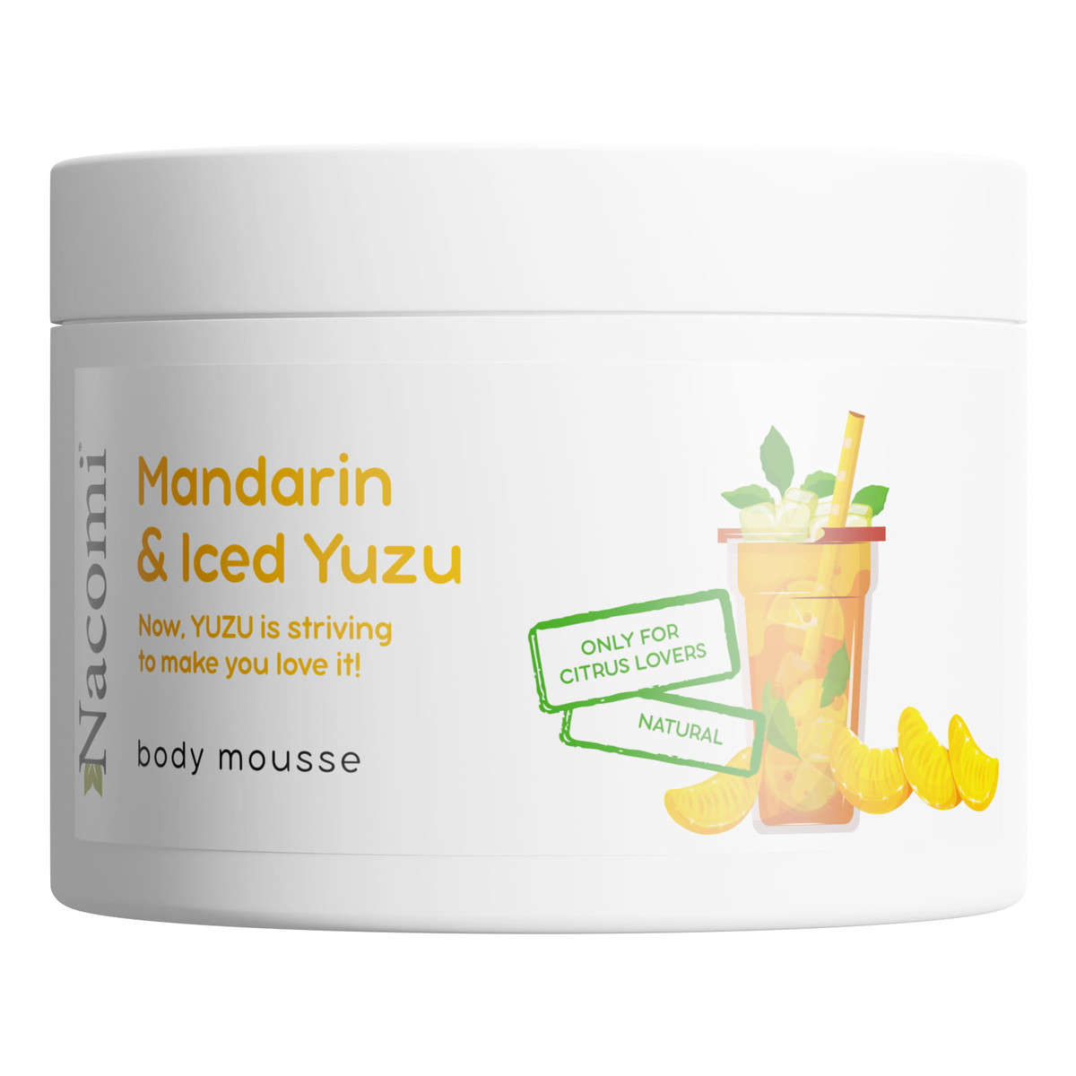 Nacomi Mus do ciała o zapachu mandarynki i yuzu 180ml