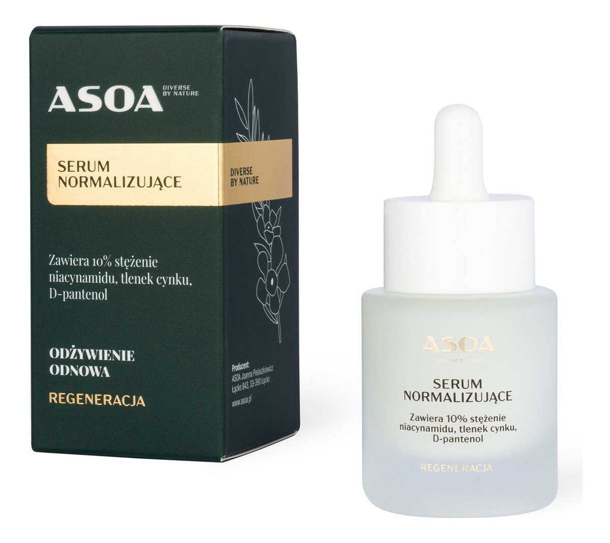 Serum normalizujące z 10% niacynamidem