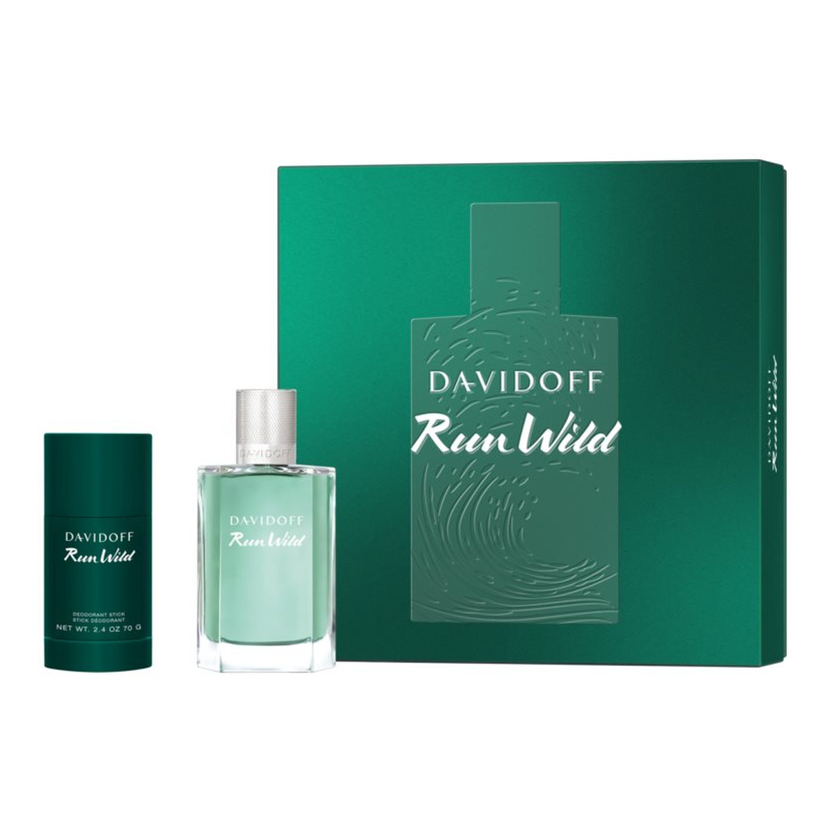Davidoff Run Wild zestaw (woda toaletowa 100ml + dezodorant 75ml)