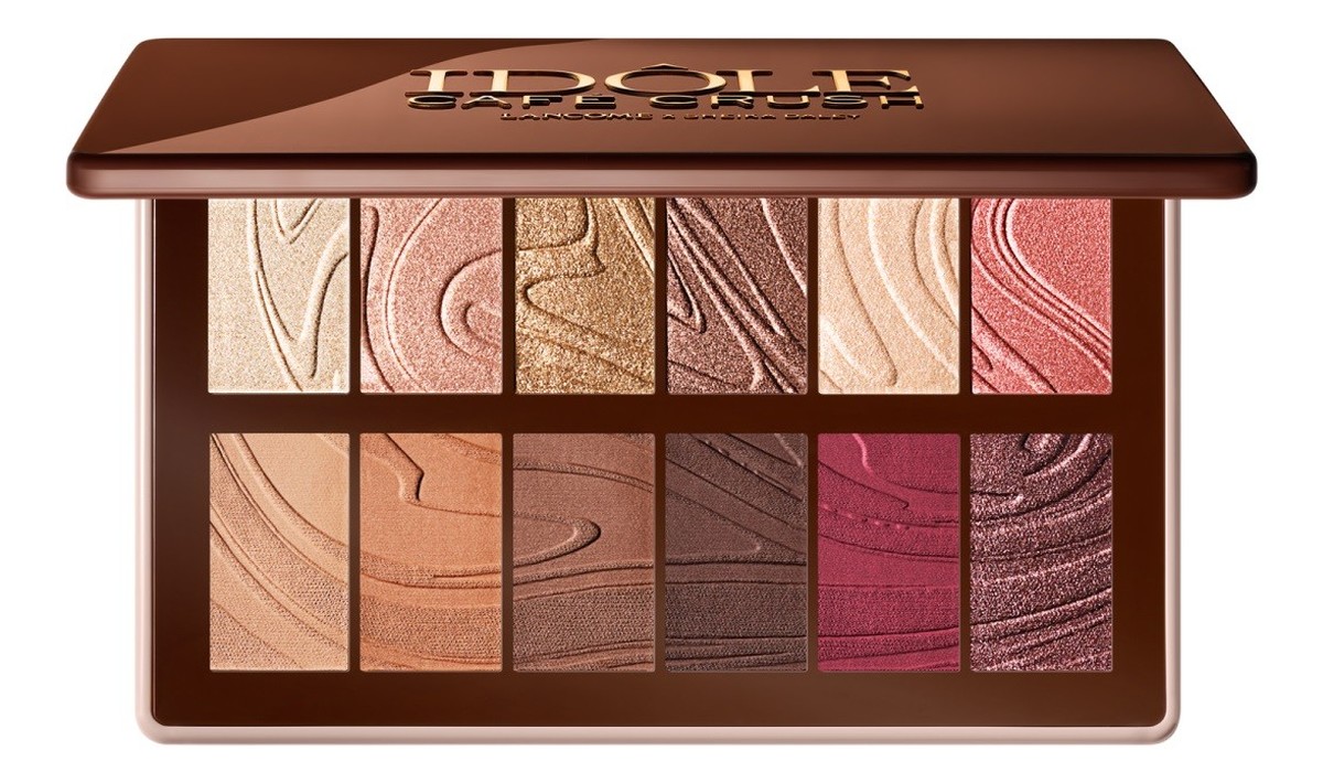 Lash idole maxi palette paleta cieni do powiek cafe crush
