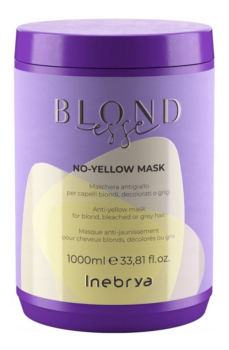 Blondesse no-yellow mask maska do włosów blond rozjaśnianych i siwych