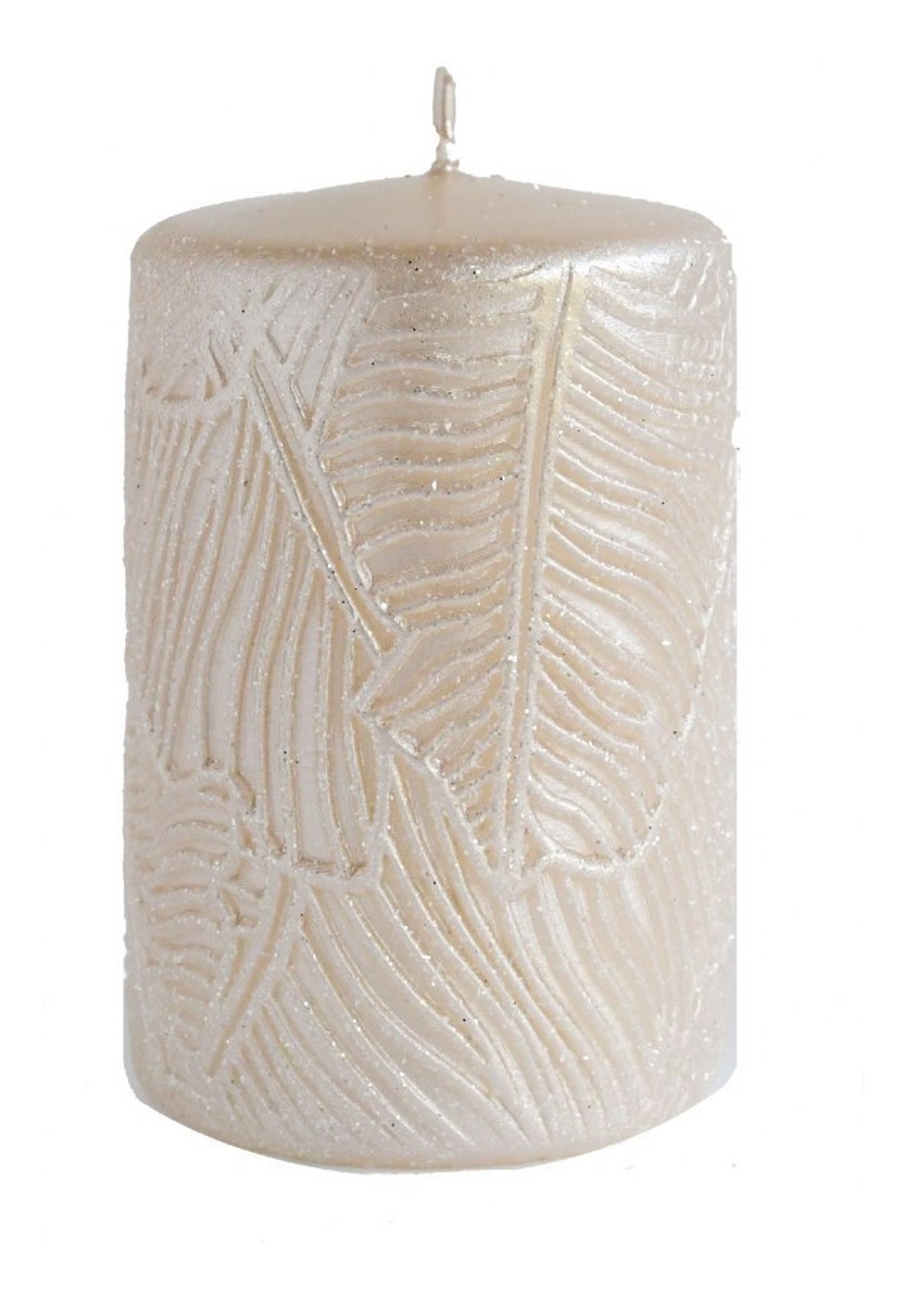 Świeca ozdobna Tivano - walec mały