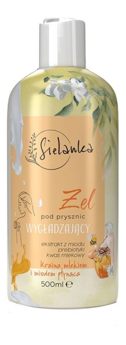Żel pod prysznic wygładzający - Kraina Mlekiem i Miodem Płynąca