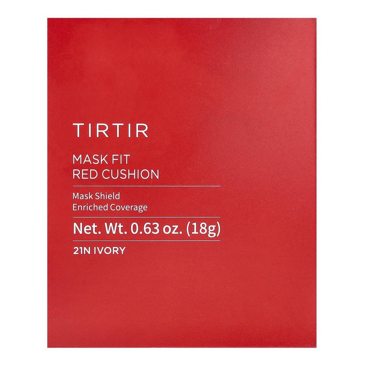 TirTir Mask Fit Red Cushion SPF 40 PA++ Długotrwały podkład od twarzy w poduszce 18g