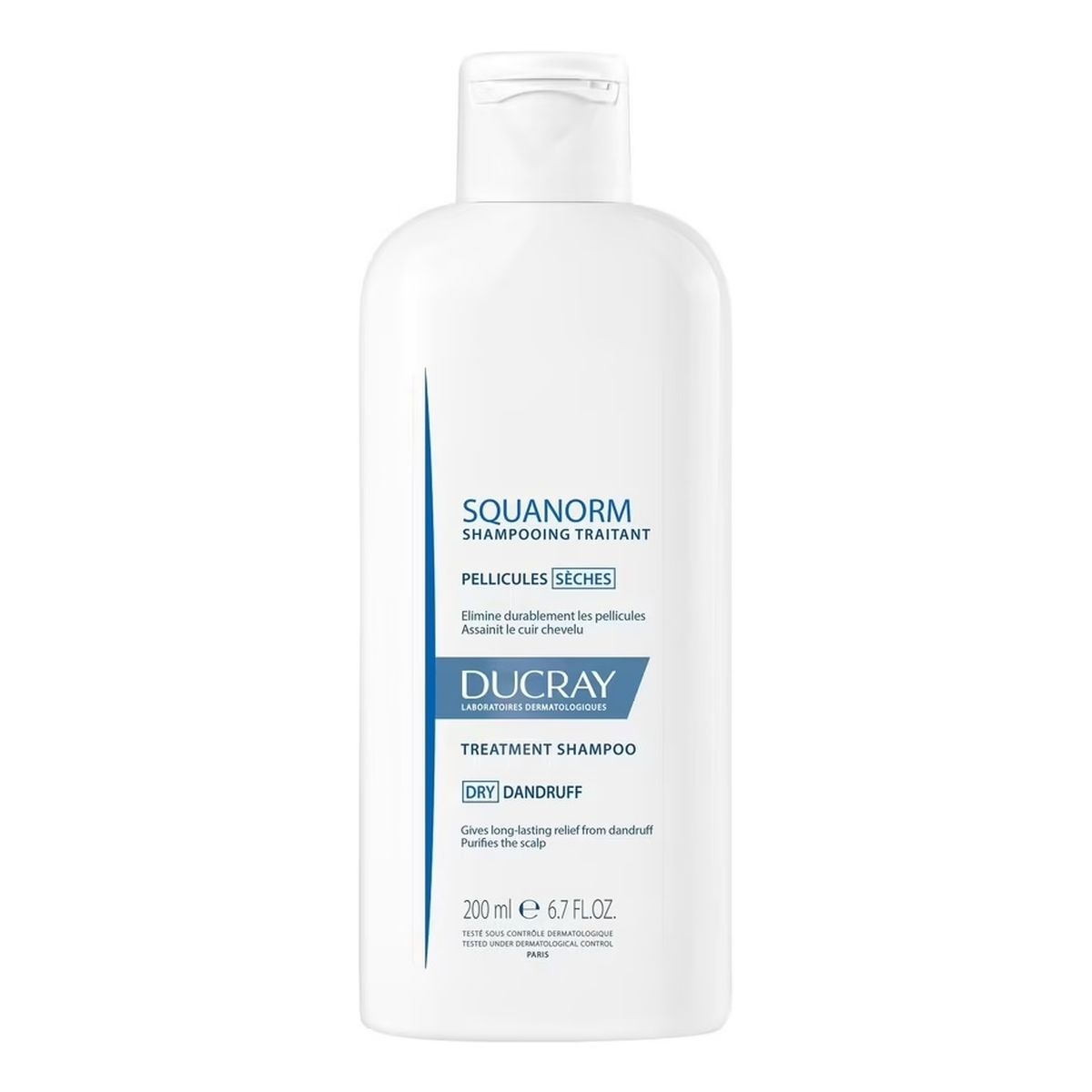 Ducray Squanorm szampon leczniczy do łupieżu suchego 200ml