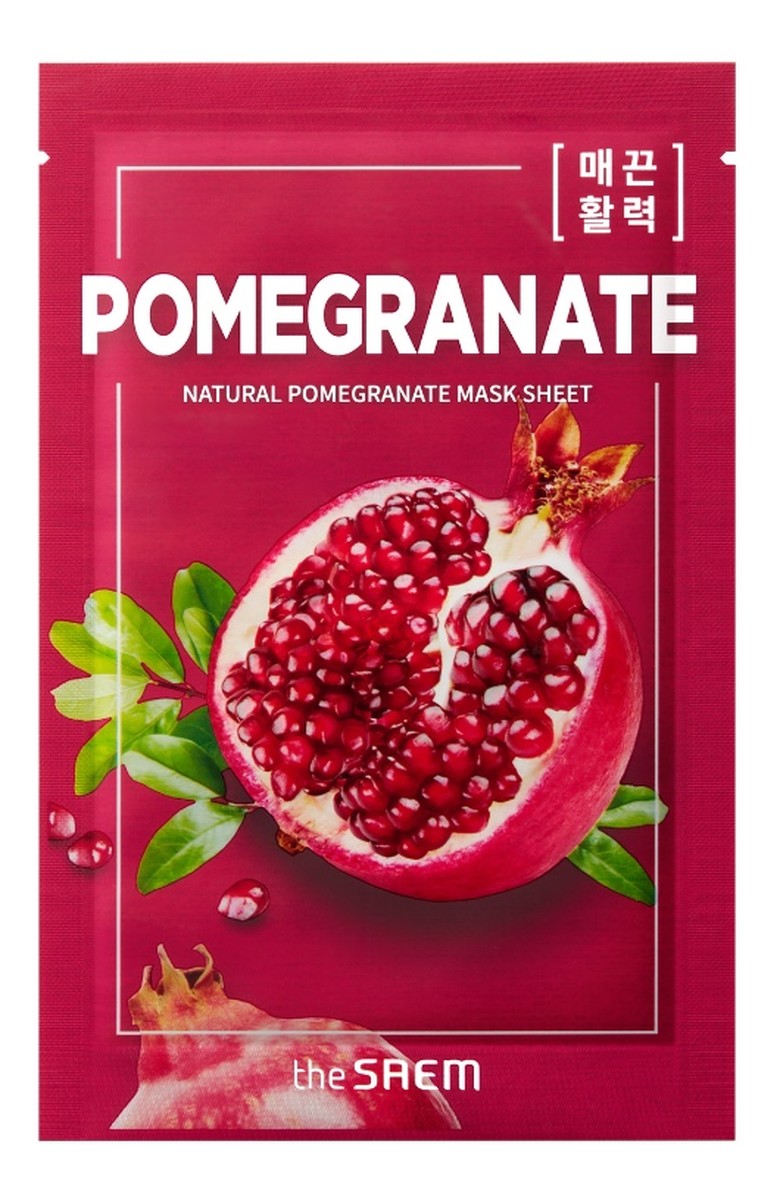 Pomegranate maseczka w płachcie