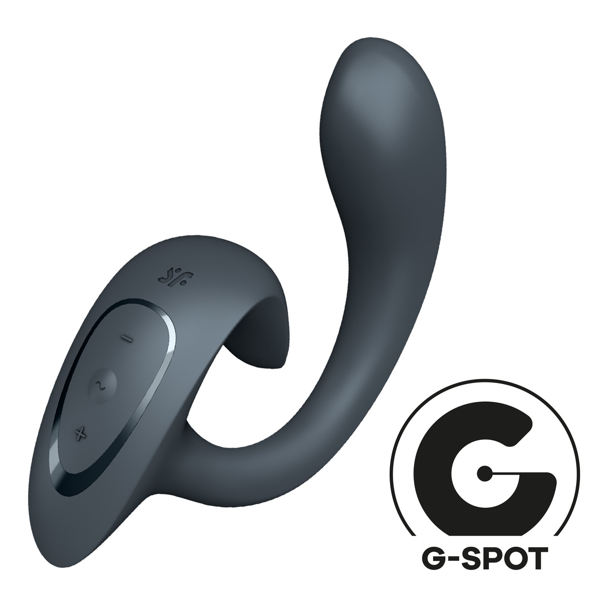 Satisfyer G For Goddess Wibrator ze stymulacją ssącą łechtaczki Dark Grey