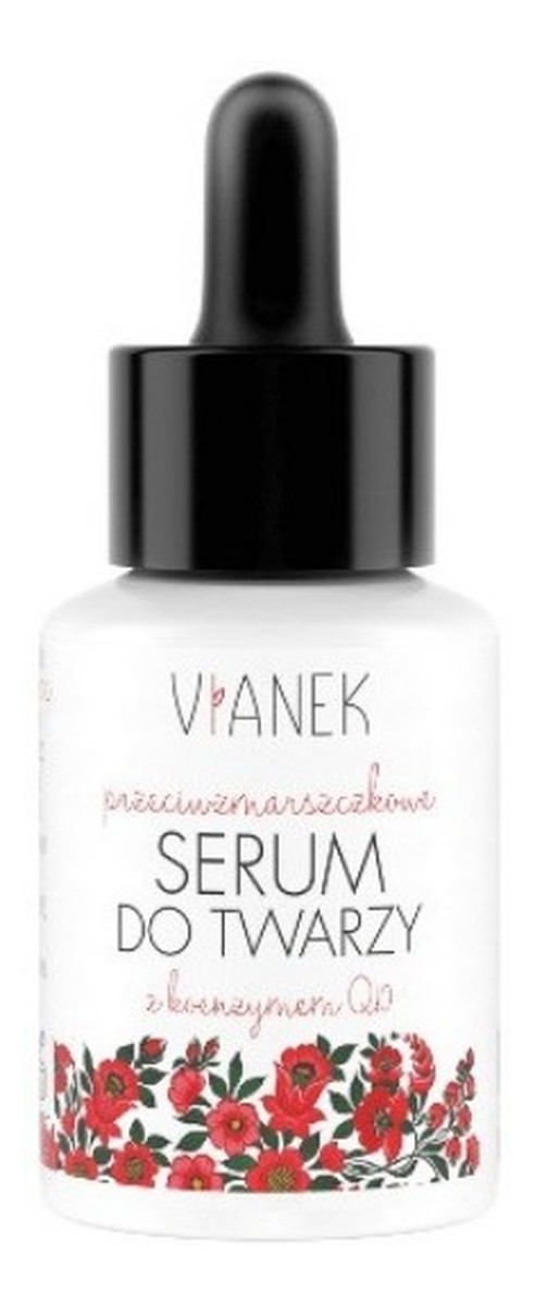 PRZECIWZMARSZCZKOWE SERUM DO TWARZY z koenzymem Q10