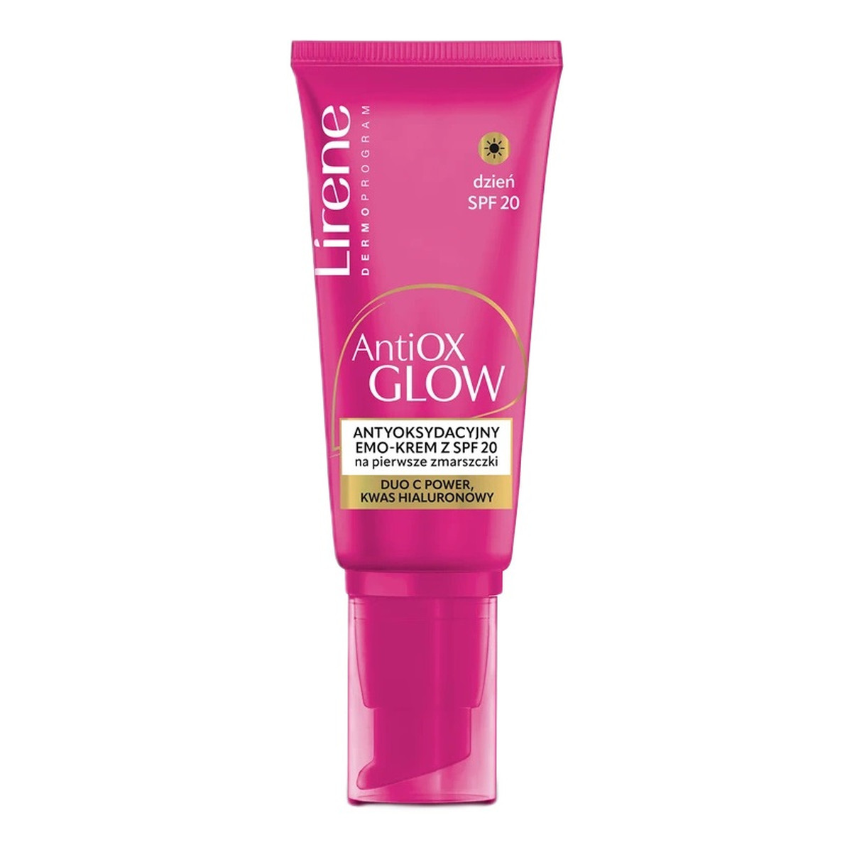Lirene AntiOX Glow antyoksydacyjny emo-krem z SPF20 na pierwsze zmarszczki 40ml