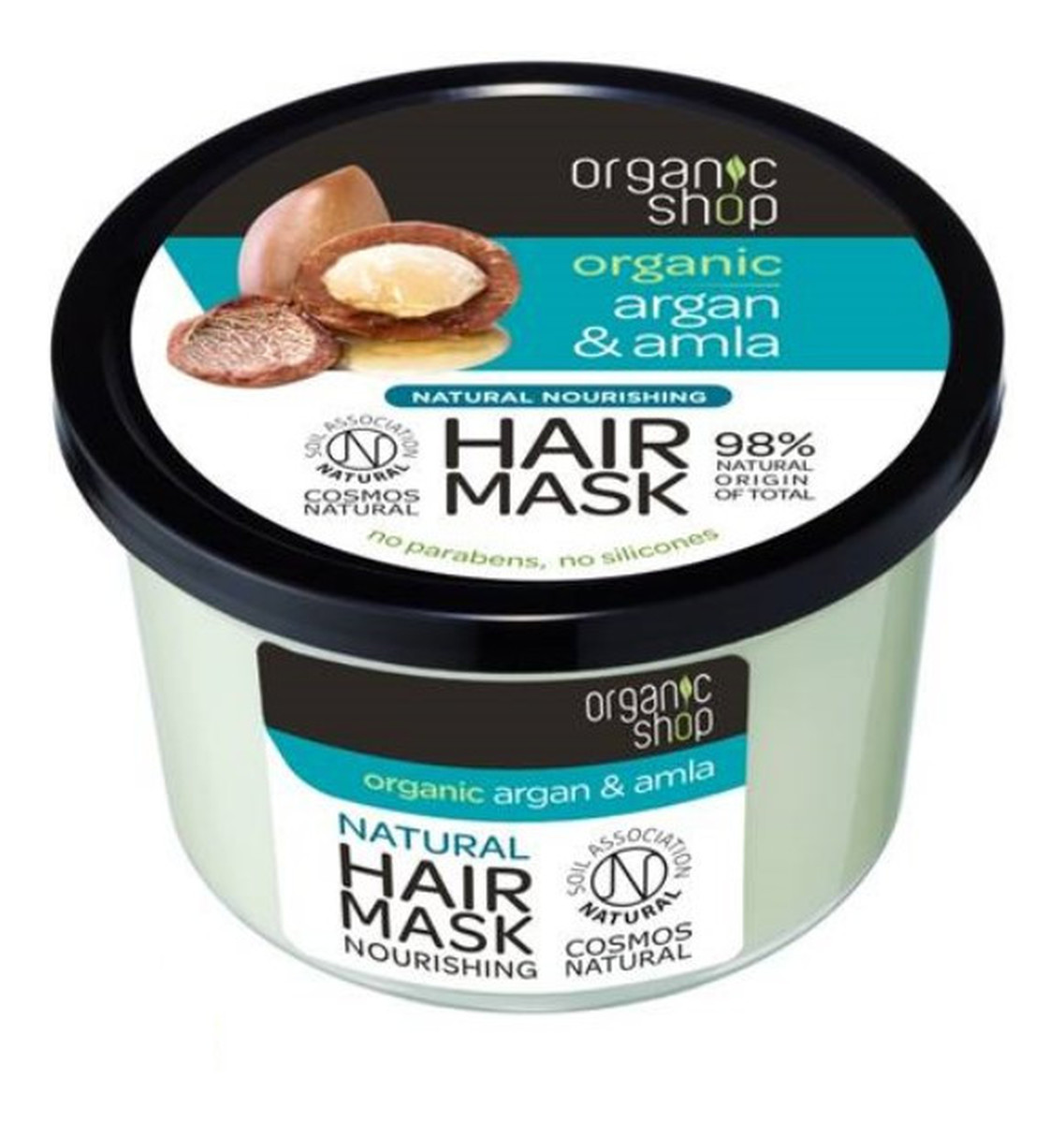 Odżywcza maska do włosów Argan & Amla