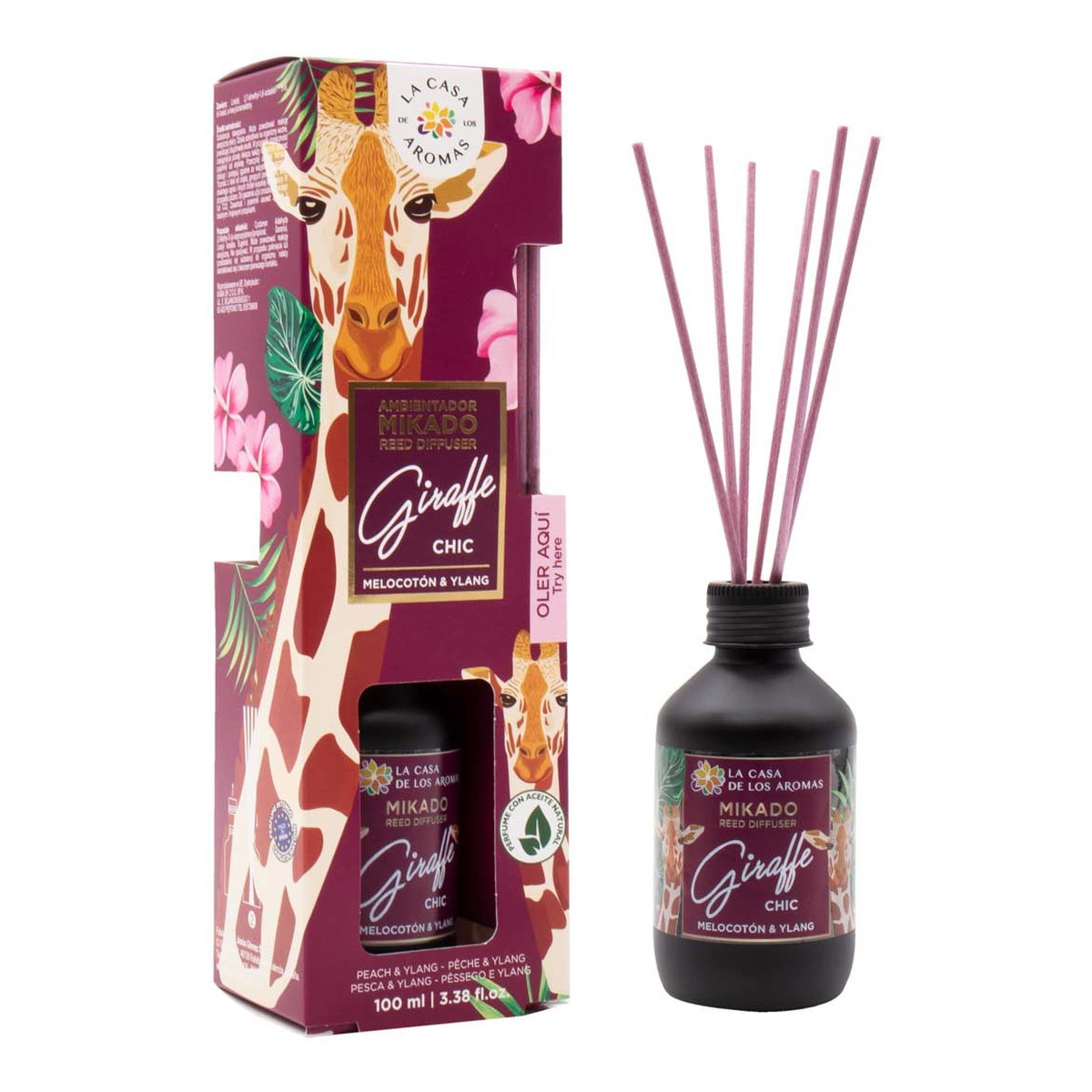 La Casa De Los Aromas Safari patyczki zapachowe giraffe chic 100ml