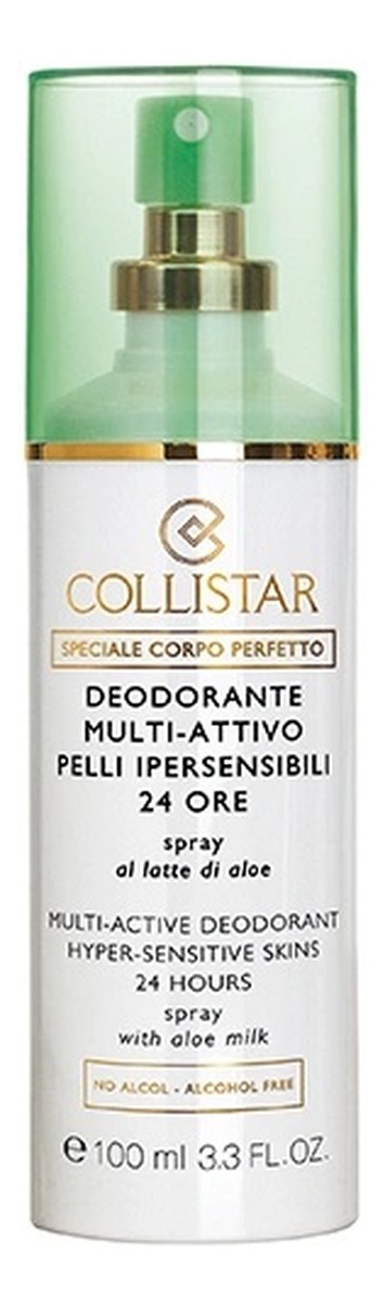 Multi-Active Deodorant Hyper-Sensitive Skins 24 Hours dezodorant do skóry wrażliwej w sprayu