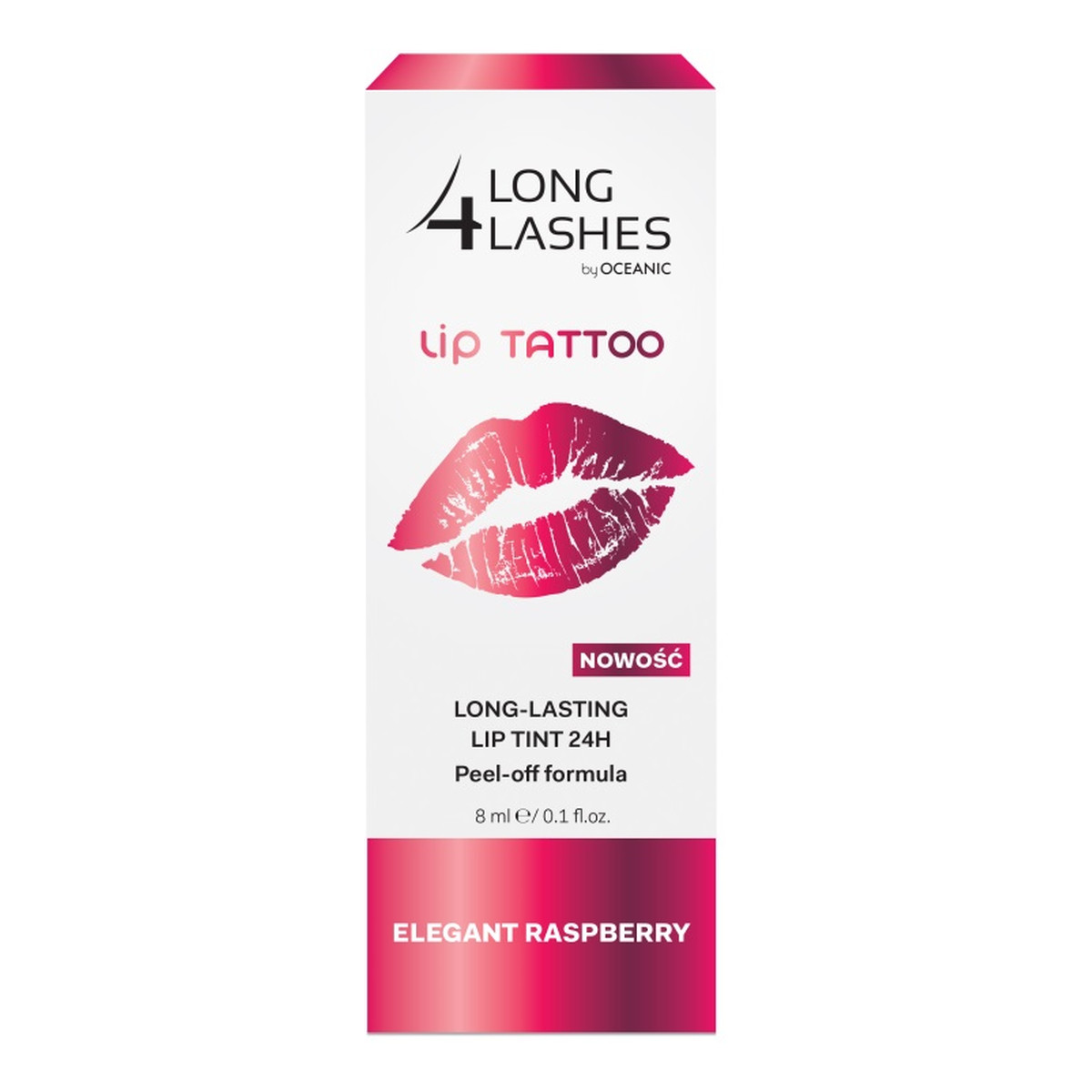 AA Long4Lashes Lip Tattoo Long-lasting Lip Tint peel-off Pomadka 24h 8ml