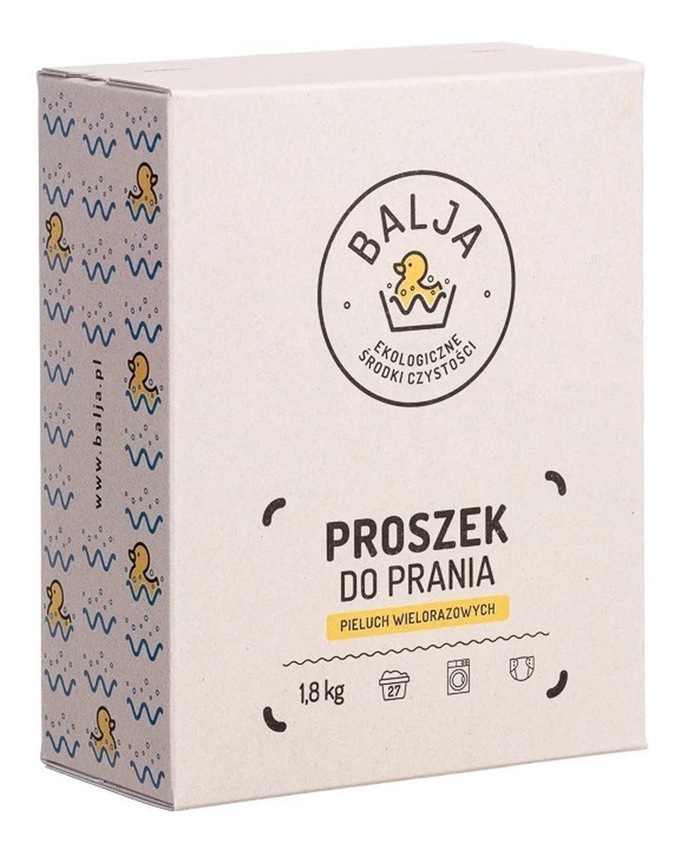 Proszek do prania pieluch wielorazowych