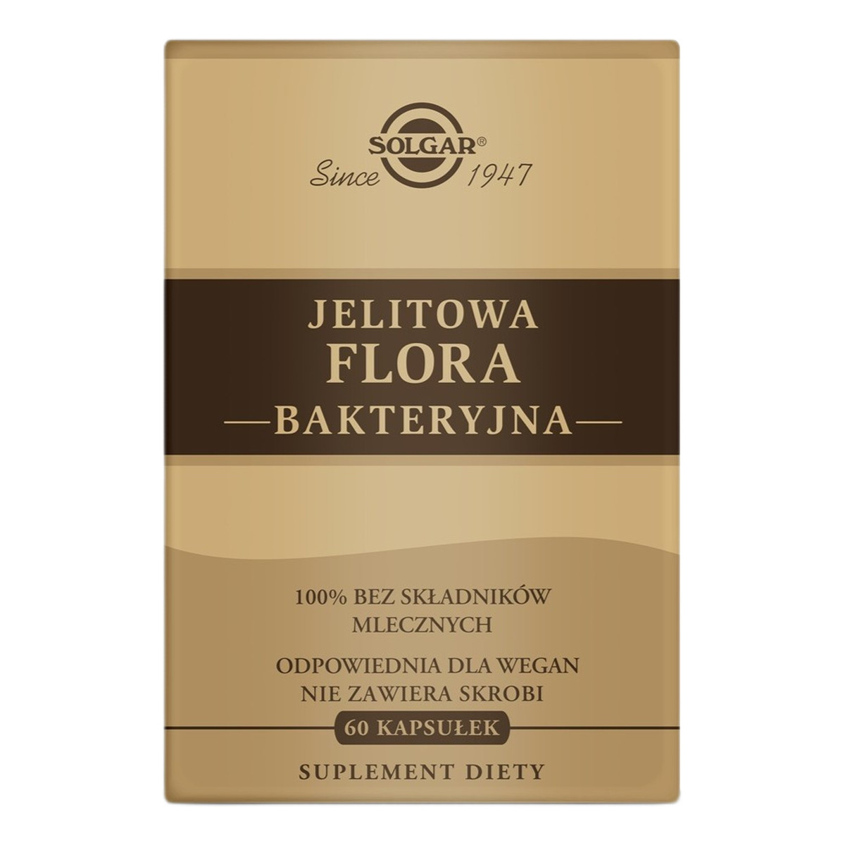 Solgar Jelitowa flora bakteryjna suplement diety 60 kapsułek