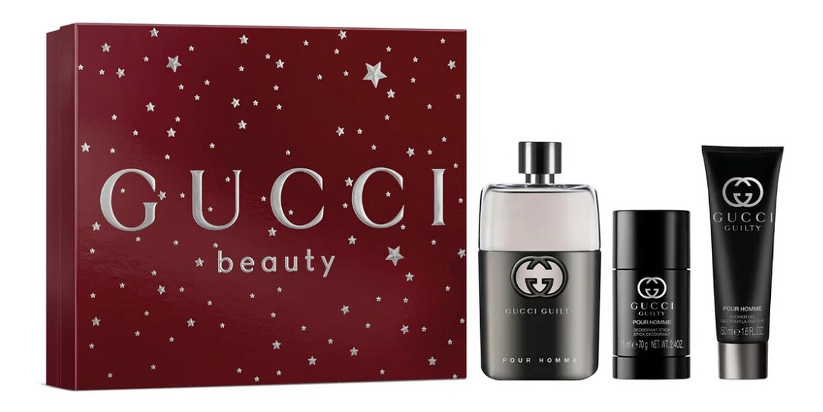 Zestaw woda toaletowa spray 90ml + żel pod prysznic 50ml + dezodorant sztyft 75ml