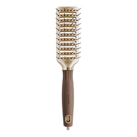 Expert style vent szczotka do włosów z nylonowym włosiem gold brown