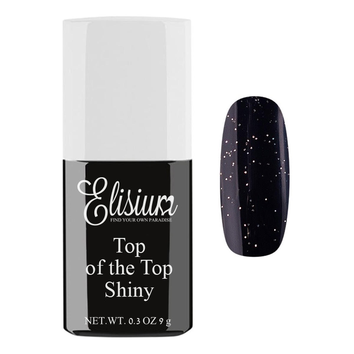 Elisium Top Coat Top do lakieru hybrydowego Top of the Top Shiny 8ml