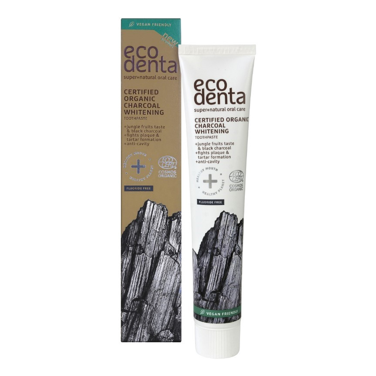 Ecodenta Wybielająca pasta do zębów owoce dżungli i węgiel 75ml