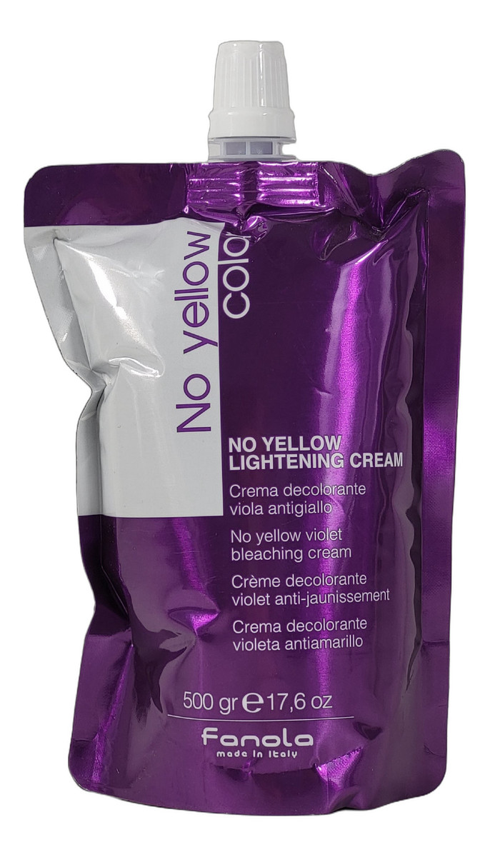 Kremowy Rozjaśniacz Anti-yellow do Włosów Blond