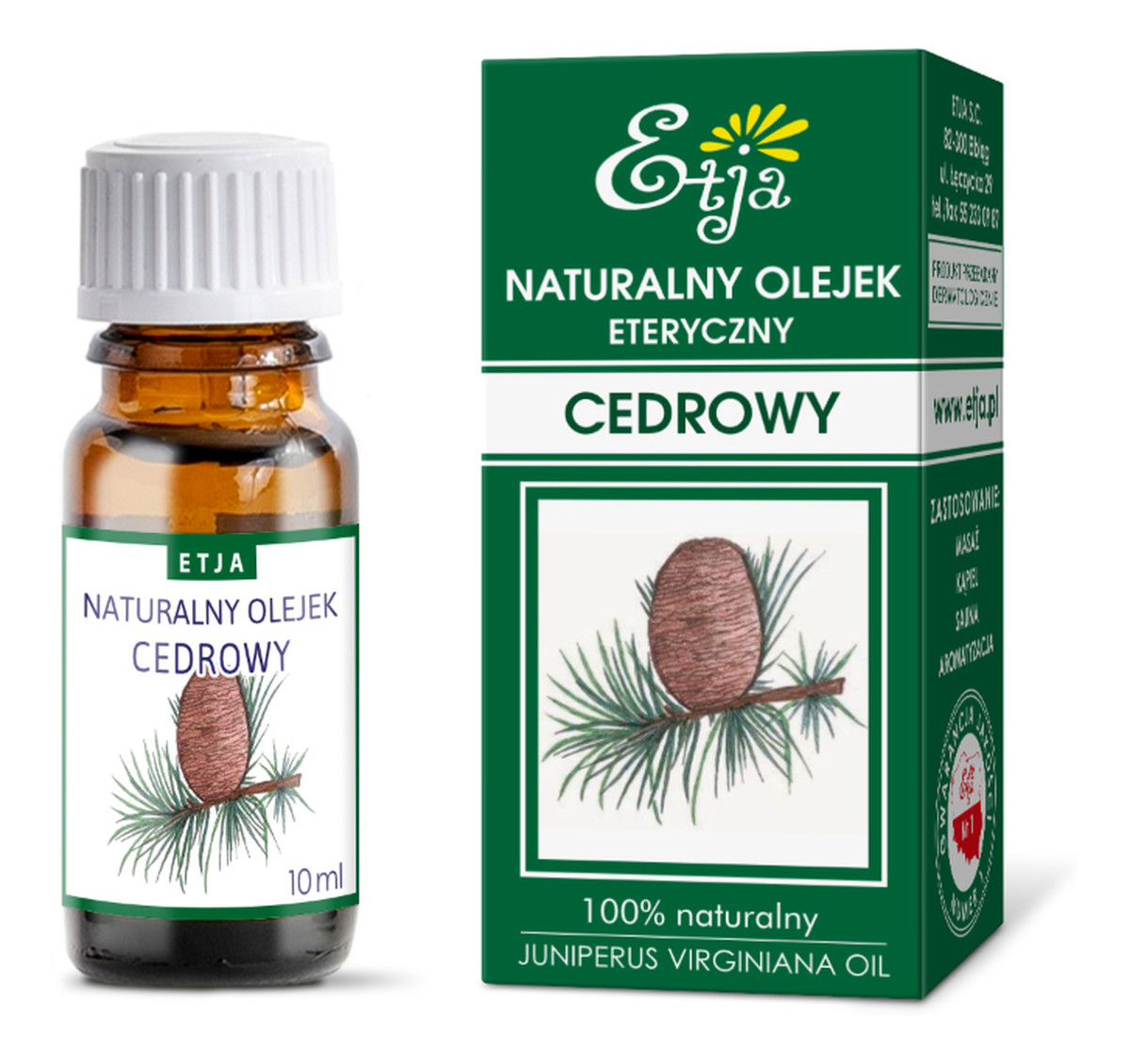 Olejek eteryczny cedrowy