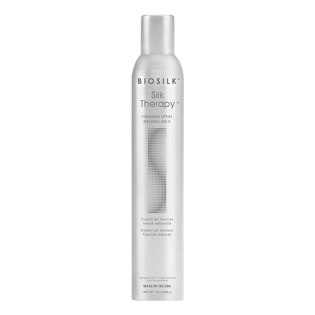 Biosilk Silk Therapy Finishing Spray Elastyczny lakier do włosów Natural Hold 284g