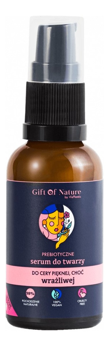 Prebiotyczne serum do twarzy do cery wrażliwej