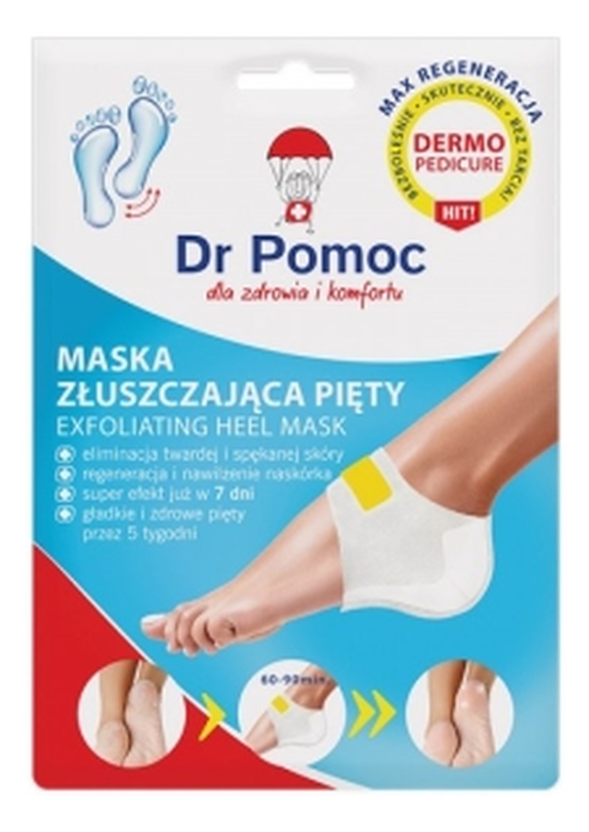 Maska Złuszczająca Pięta