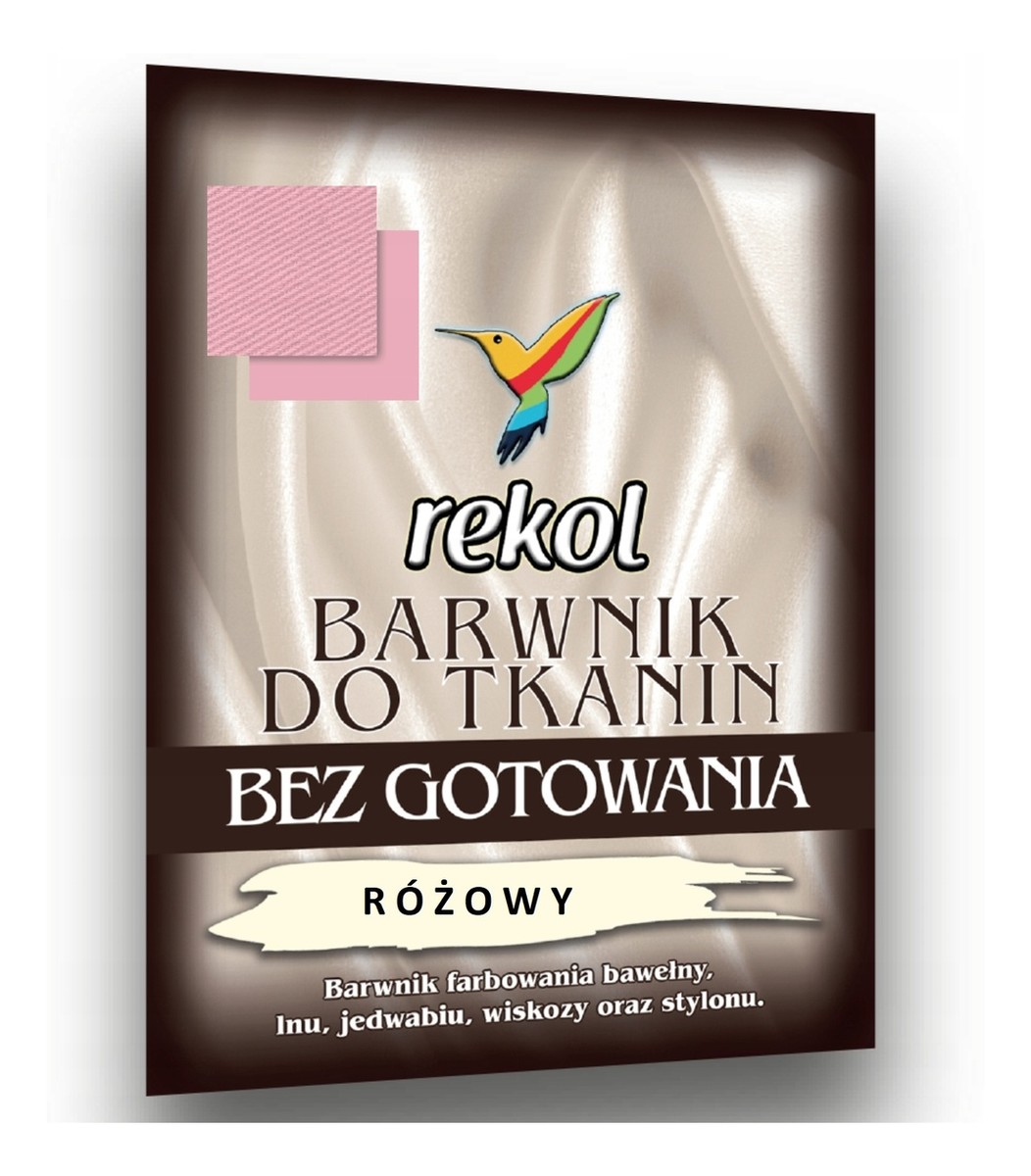 REKOL BARWNIK DO TKANIN RÓŻOWY