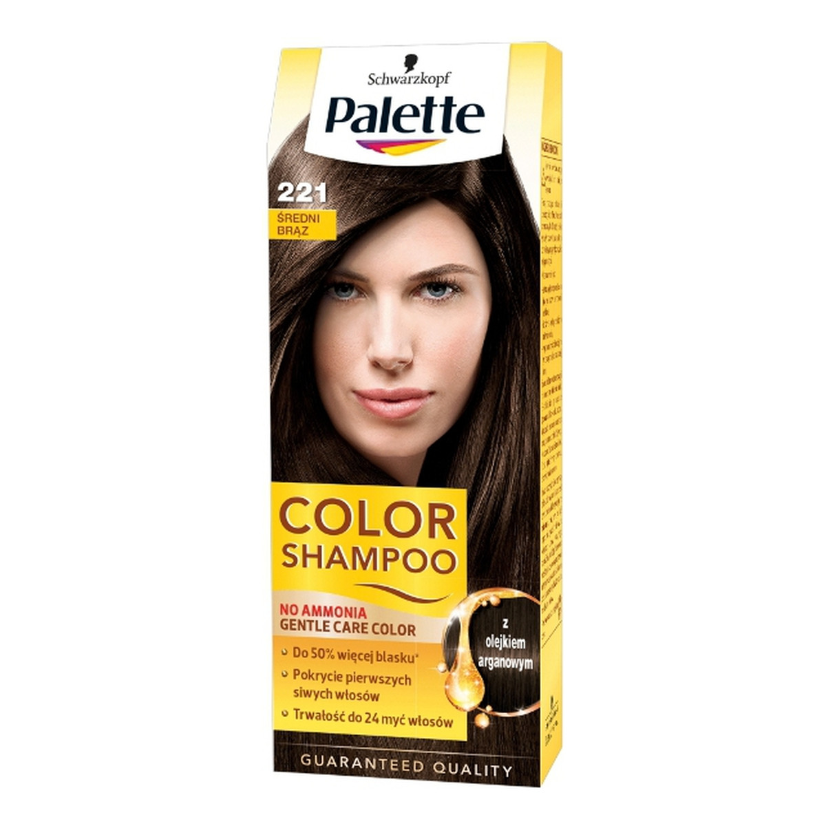 Schwarzkopf Palette Color Shampoo Szampon Koloryzujący Bez Amoniaku 70ml