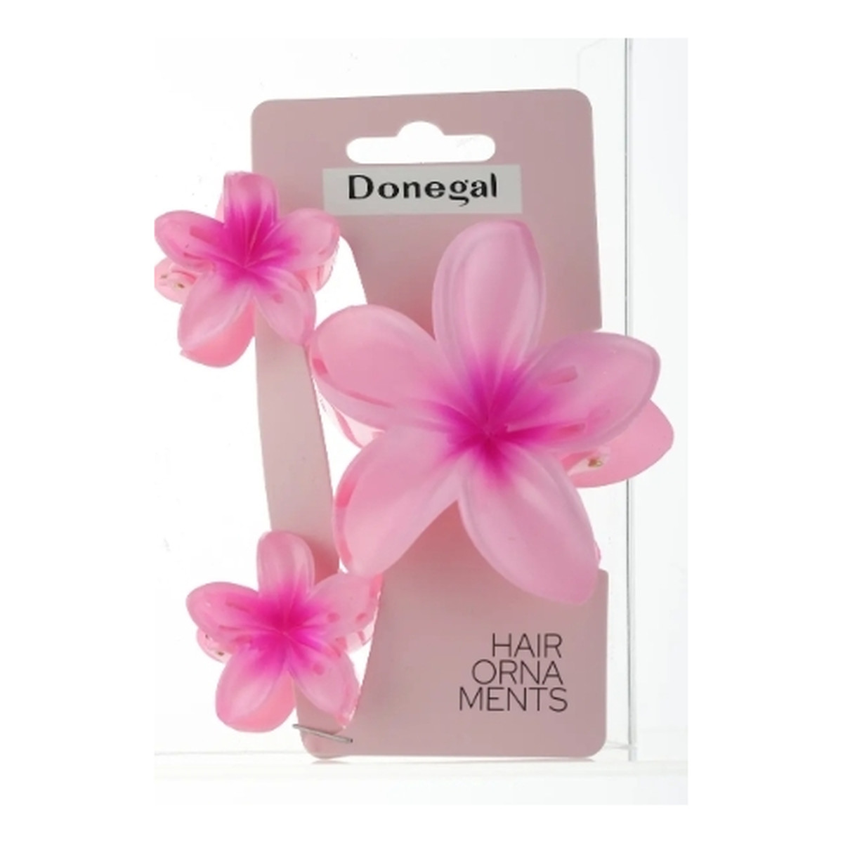 Donegal Spinki do włosów Kwiaty, FA-5710 - mix kolorów