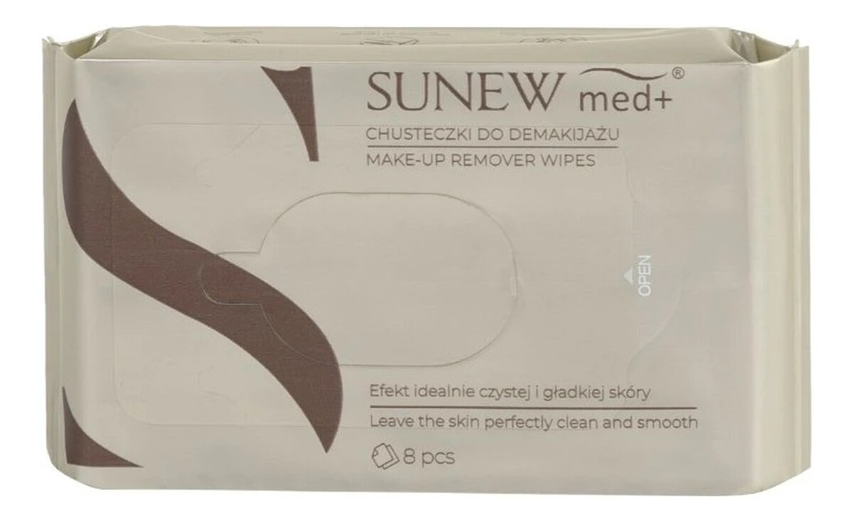 Make-up remover wipes chusteczki do demakijażu 8szt.