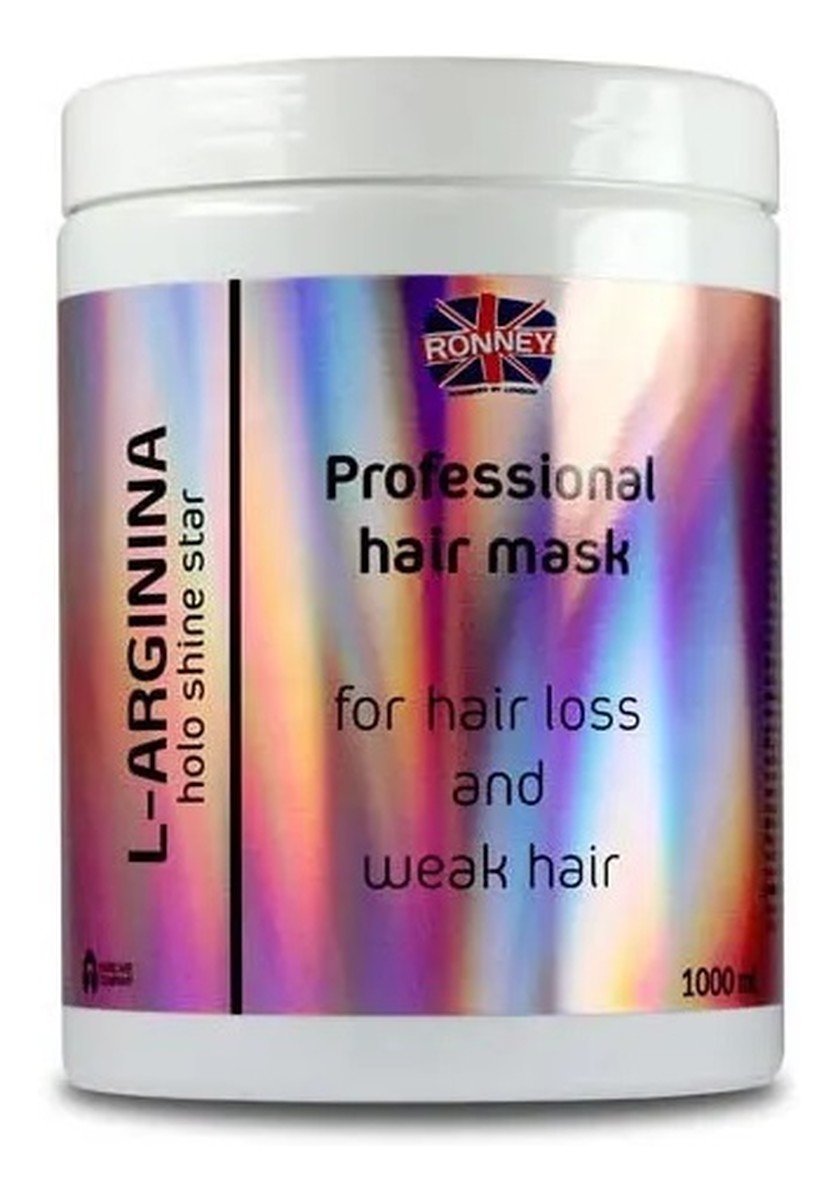 L-arginina holo shine star professional hair mask maska do włosów wypadających
