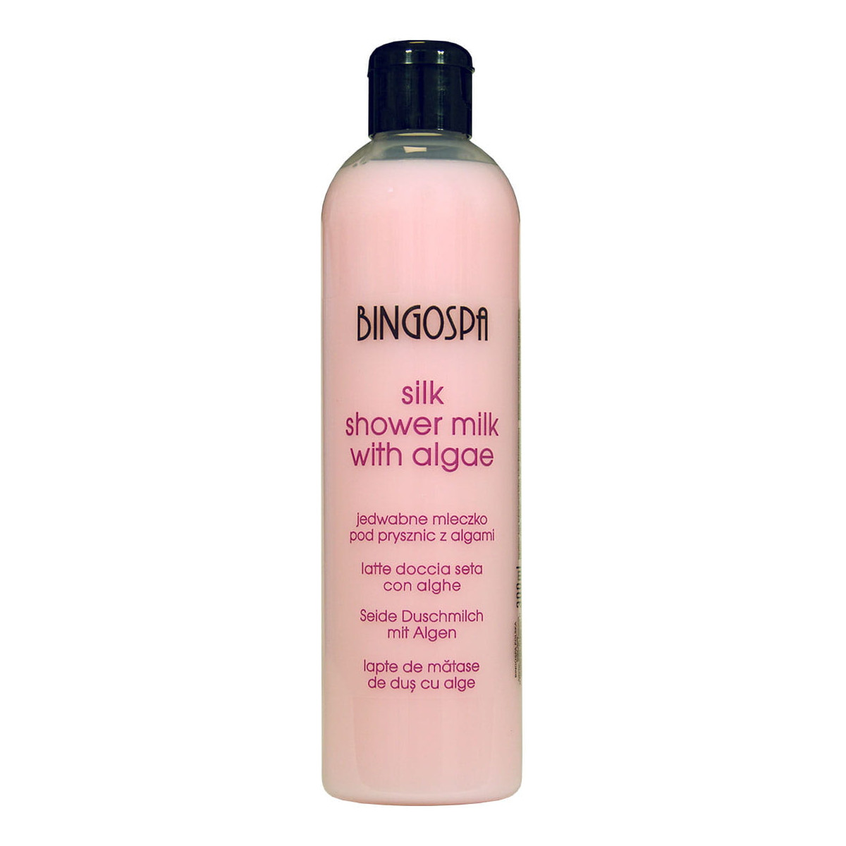 BINGOSPA Jedwabne mleczko pod prysznic z algami 300ml