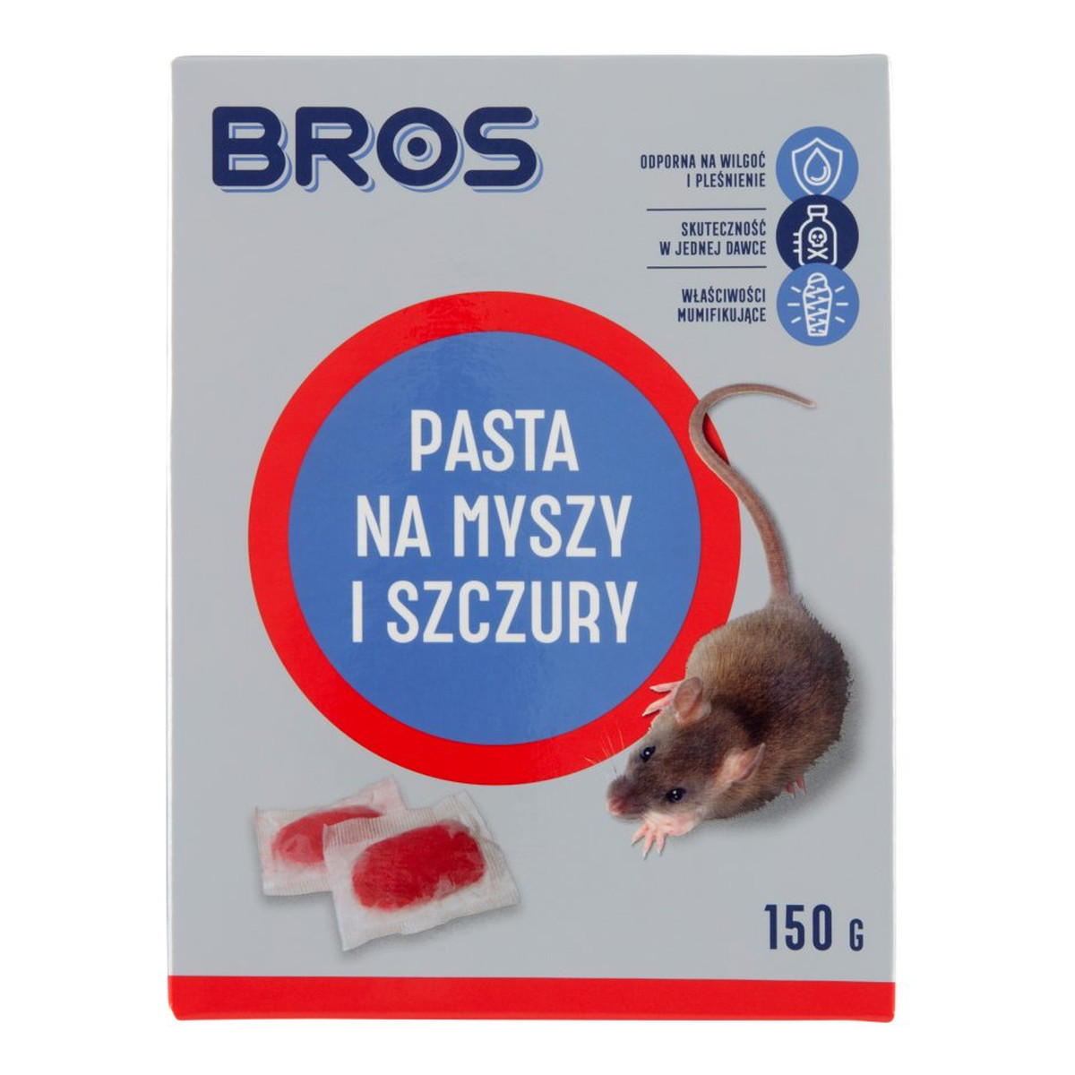 Bros Pasta na myszy i szczury 150g