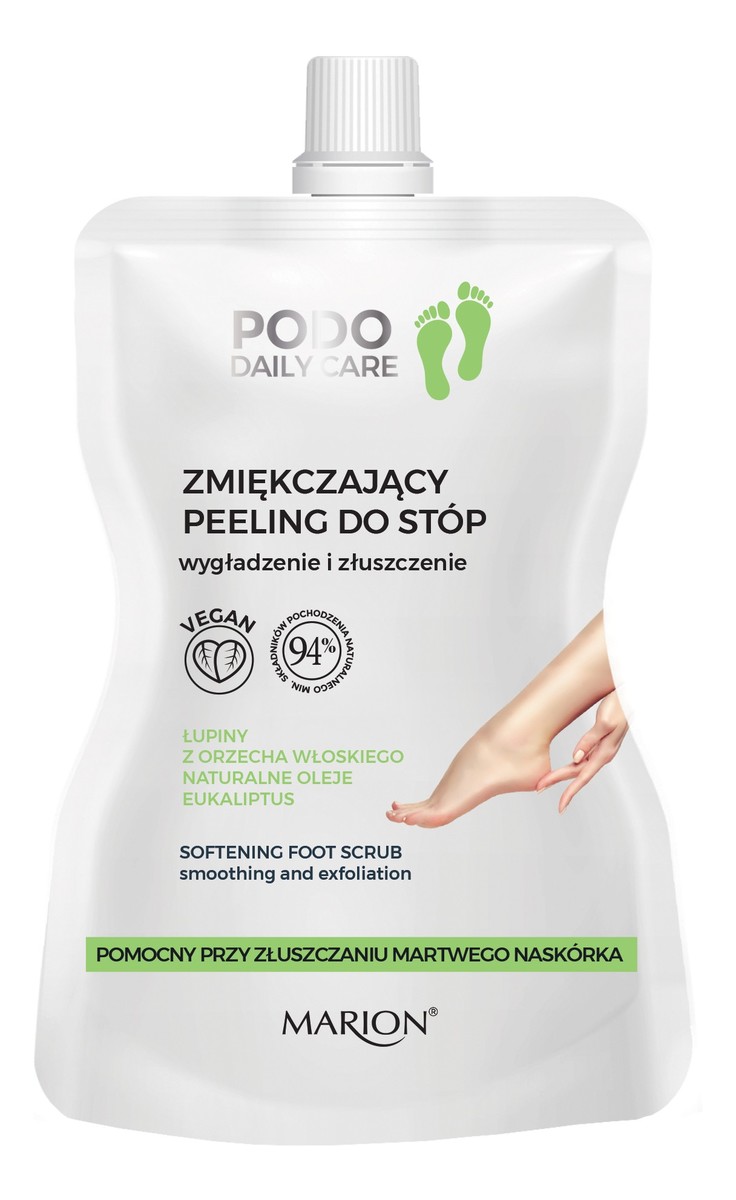 Zmiękczający Peeling do stóp - wygładzenie i złuszczenie