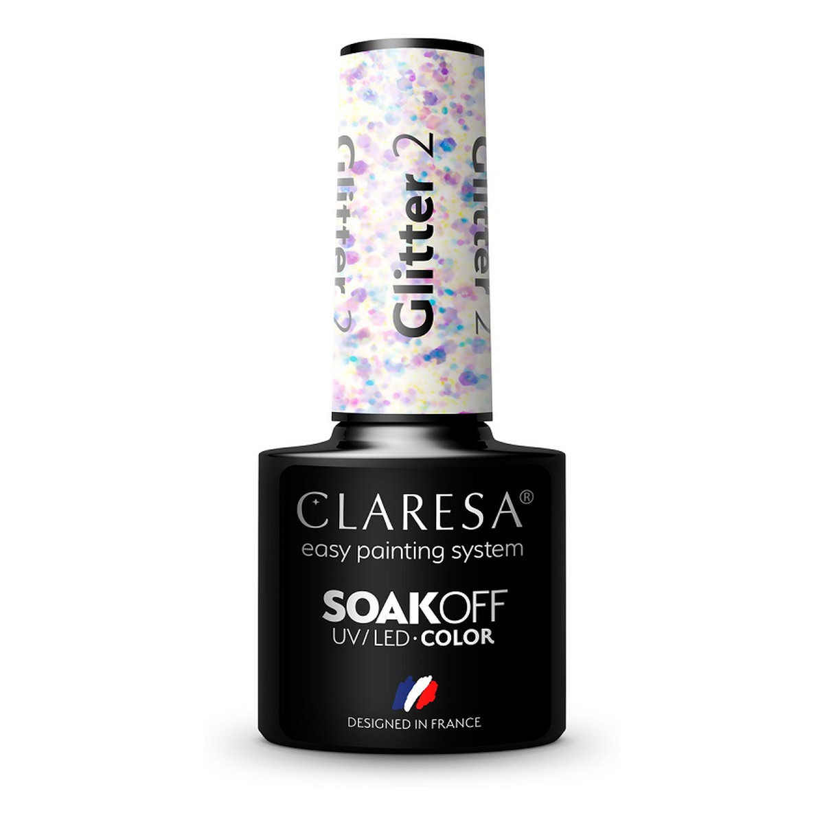 Claresa Glitter UV/LED lakier hybrydowy 5g