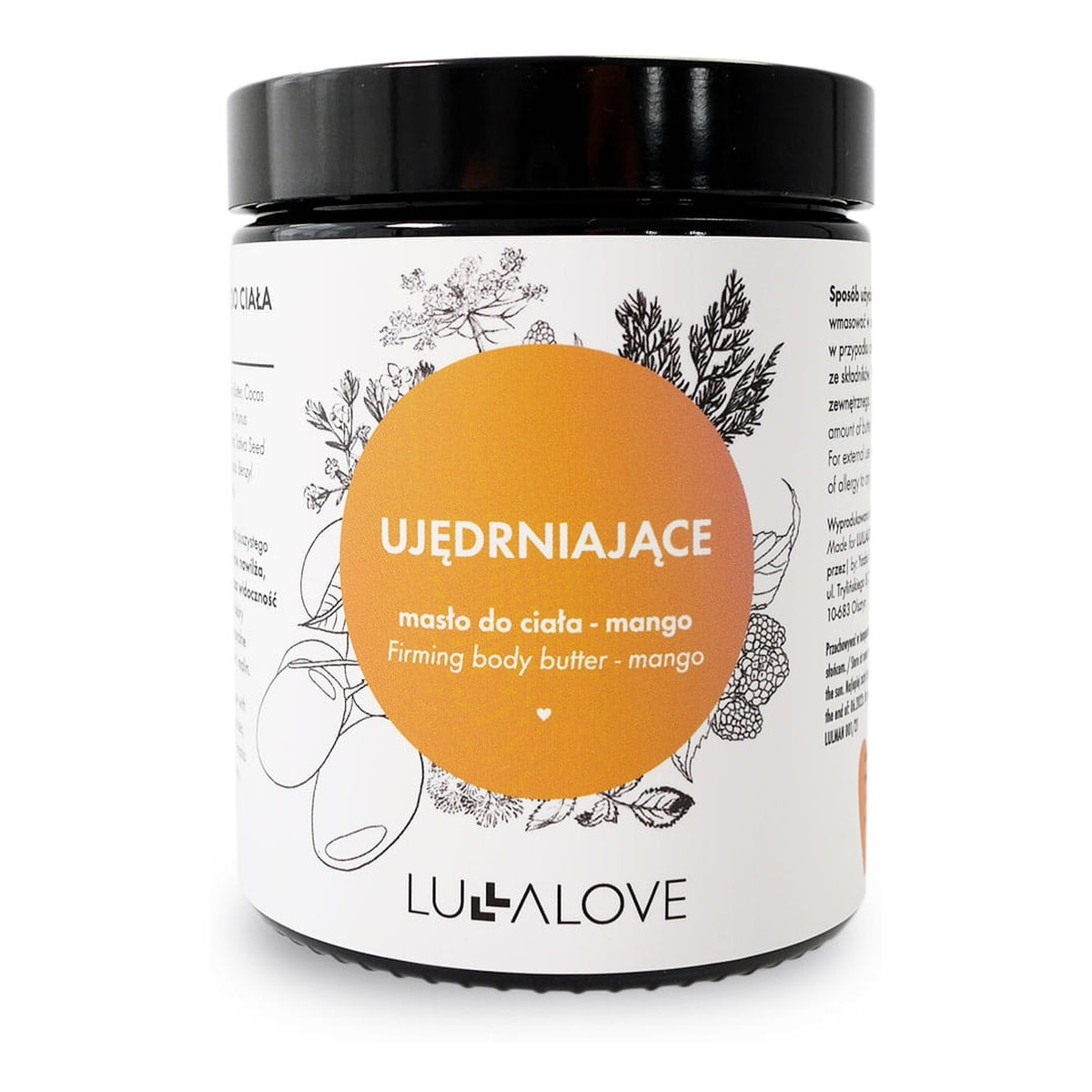 Lullalove Ujędrniające Masło Do Ciała Mango 180ml