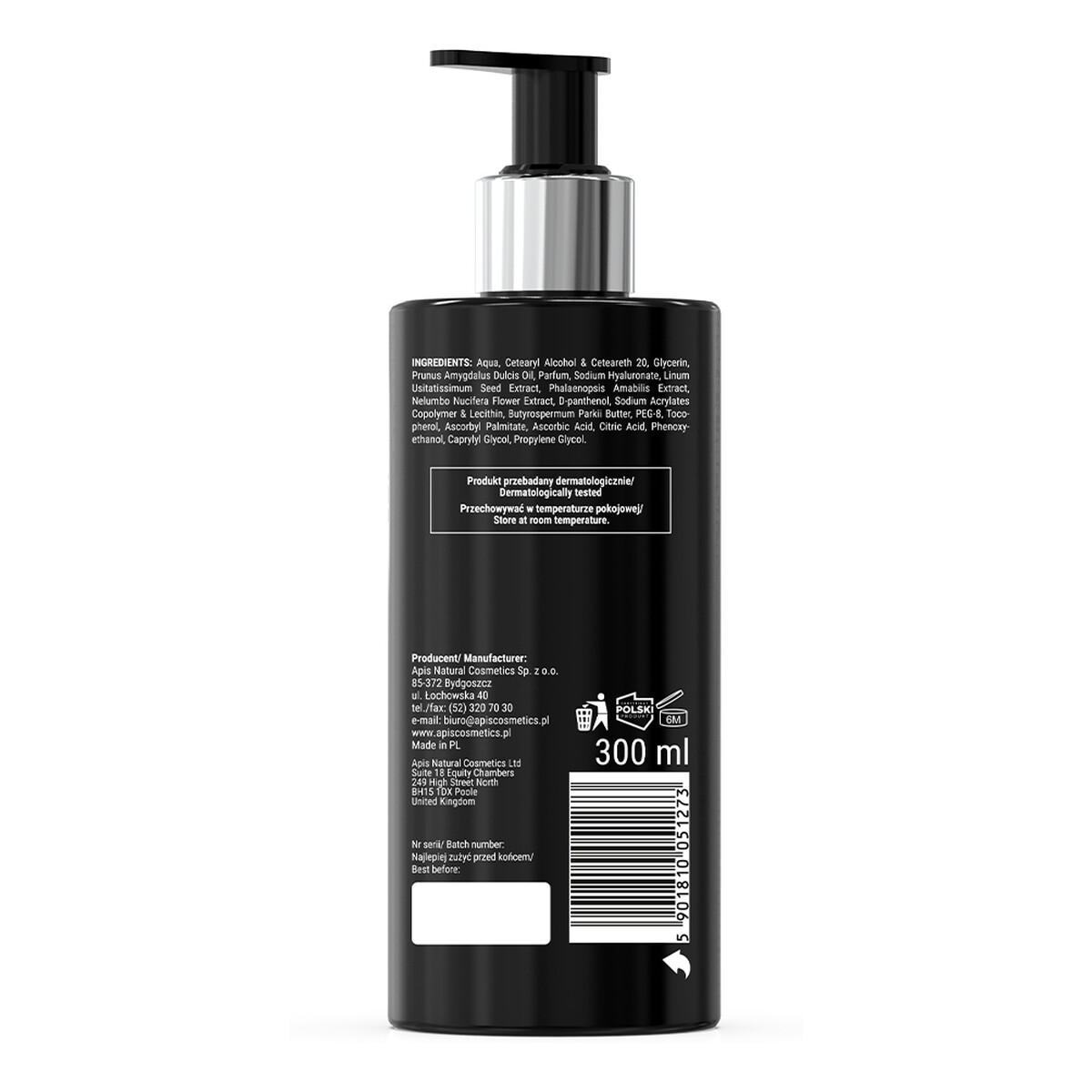 Apis Sweet Bloom Nawilżający Krem Do Rąk 300ml