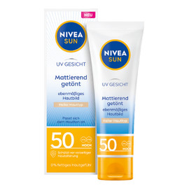 Shine Control Matujący krem koloryzujący do twarzy Light Tinted SPF50