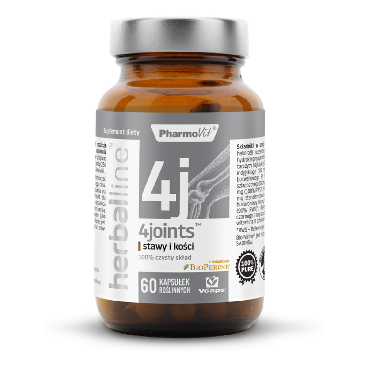 Pharmovit 4Joints Stawy i Kości suplement diety 60 kapsułek
