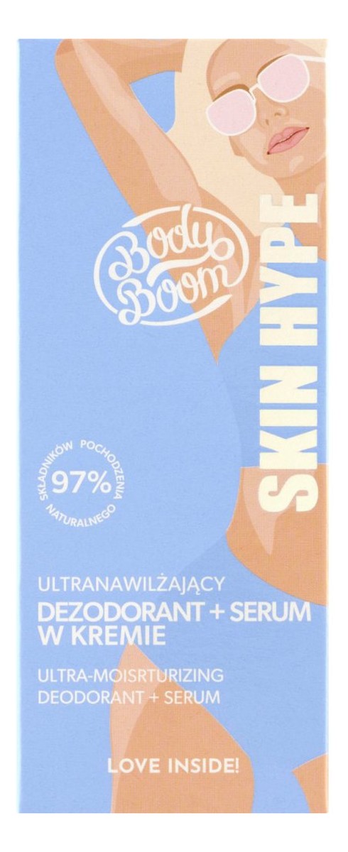 Skin Hype Ultranawilżający Dezodorant + Serum W Kremie
