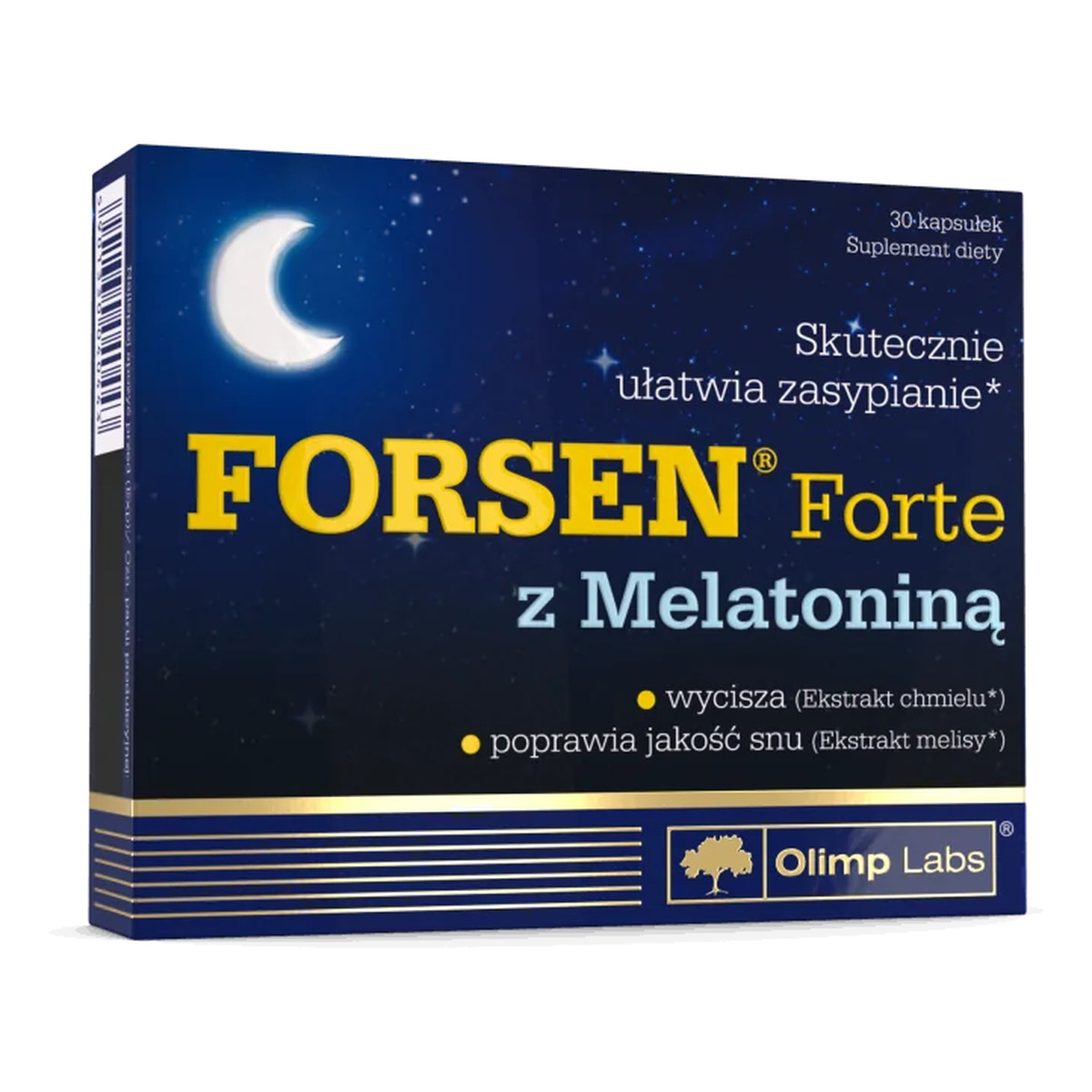 Olimp Labs Forsen Forte z melatoniną suplement diety 30 kapsułek