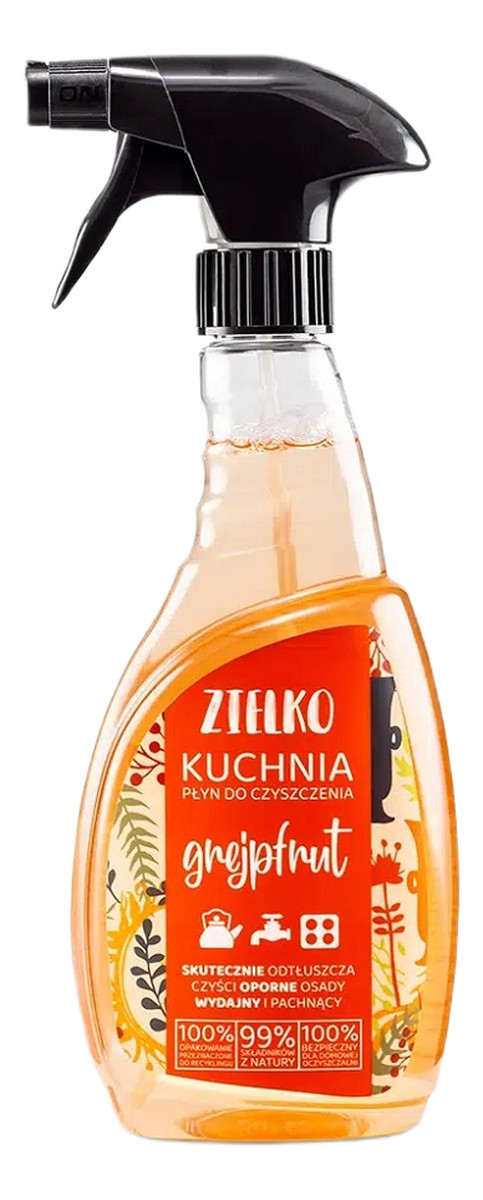 Kuchnia płyn do czyszczenia grejpfrut