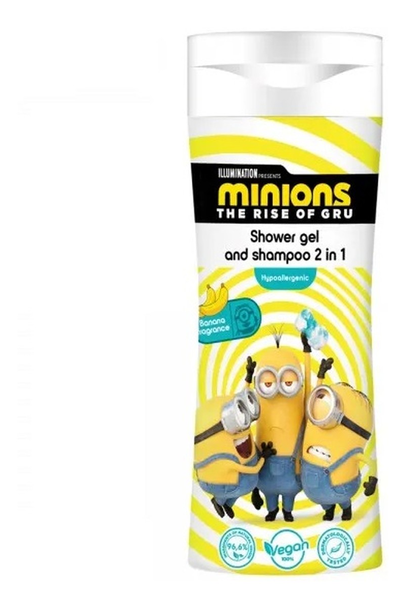 Żel pod prysznic i szampon 2w1 banan