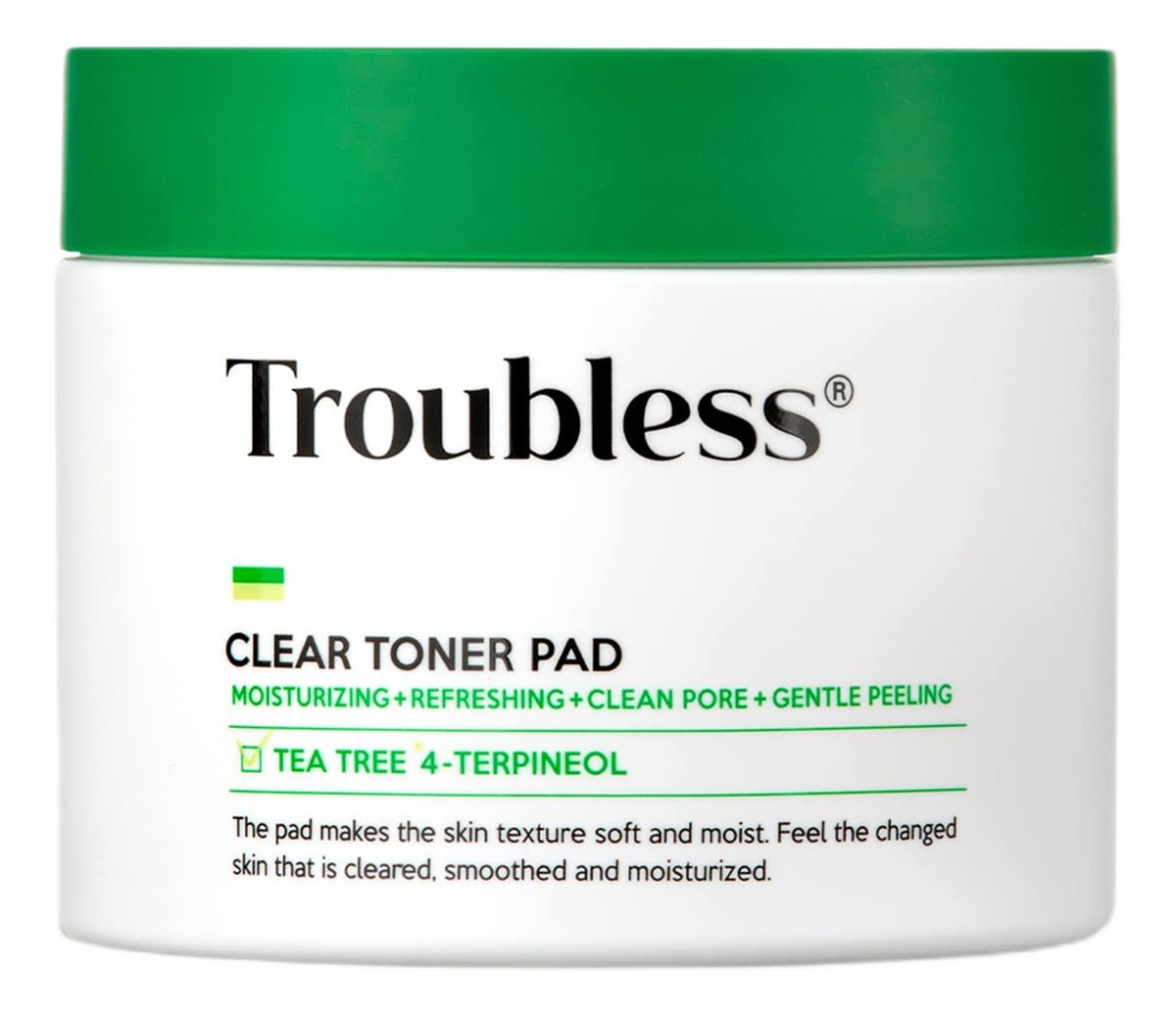 Clear toner pad płatki tonizujące z efektem peelingu 60szt.