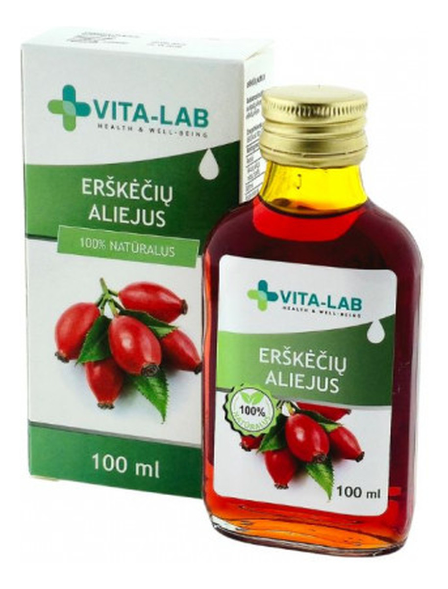 Olej z nasion dzikiej róży 100% naturalny